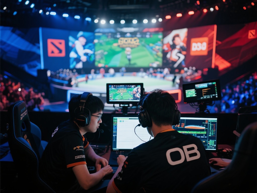 电竞OB，即电竞赛事中的专业观察员，负责捕捉比赛中