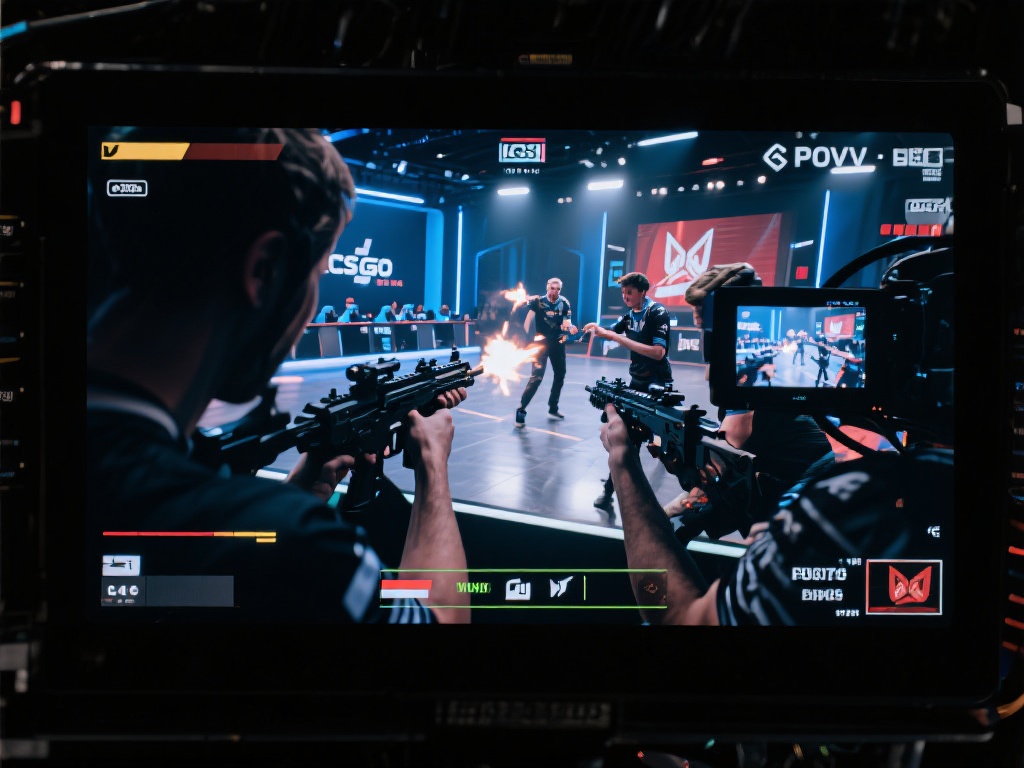 场景切换与镜头设计
电竞比赛中，场面往往瞬息万变